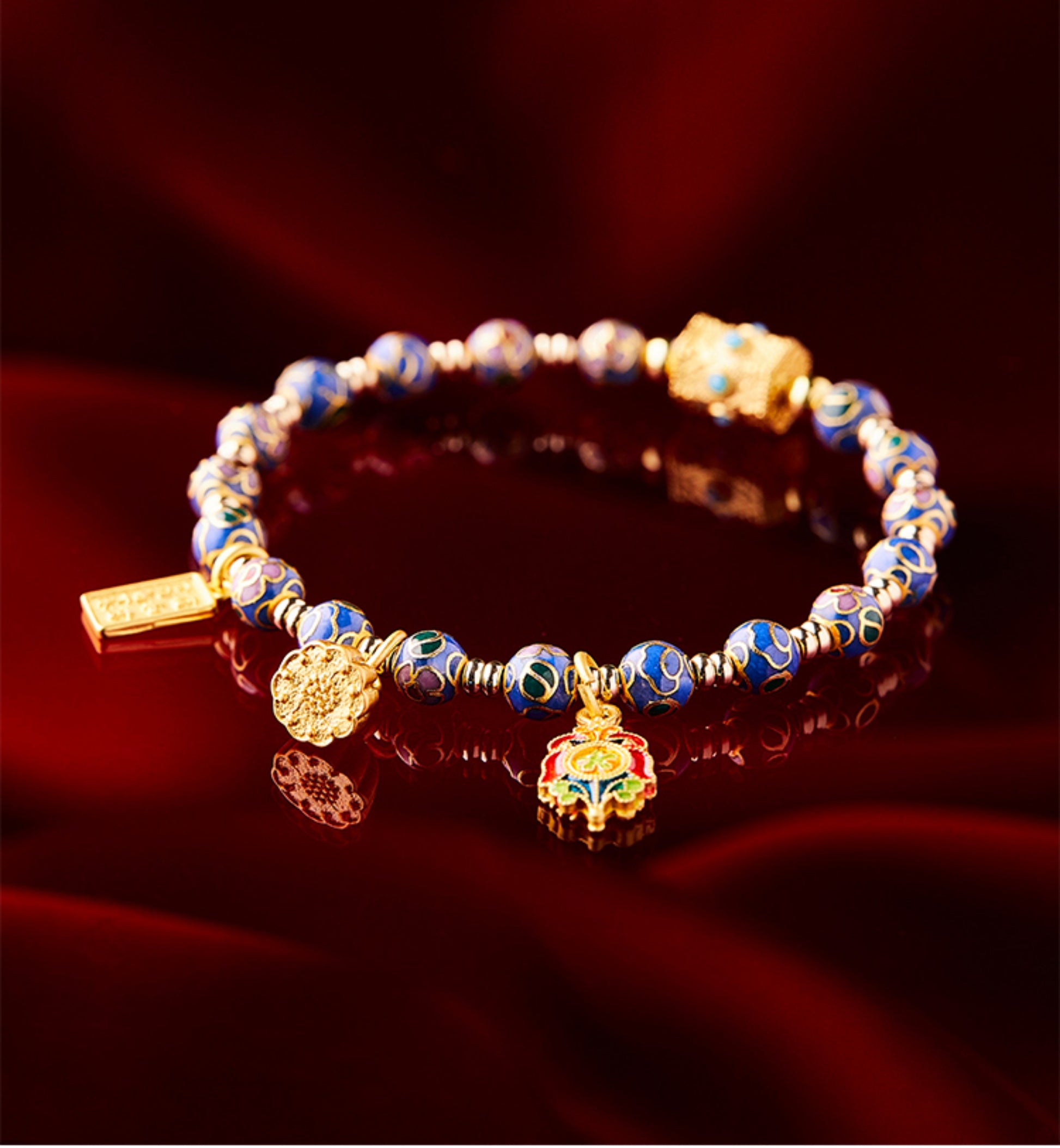 China blue prosperity
