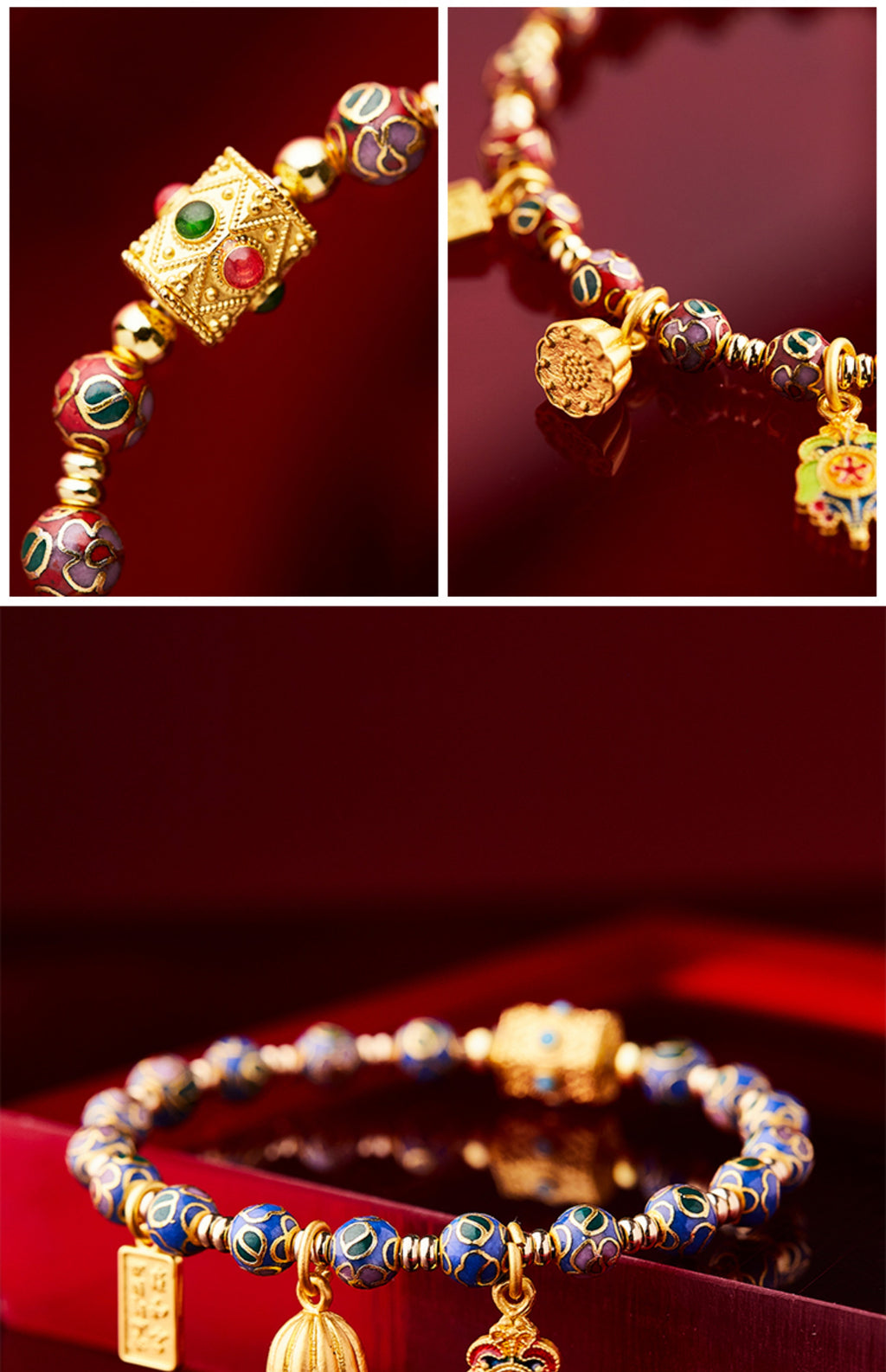 China blue prosperity