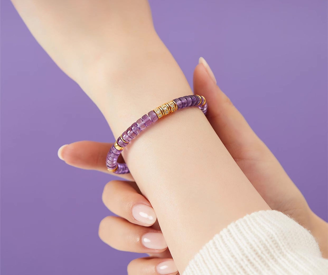 Purple crystal