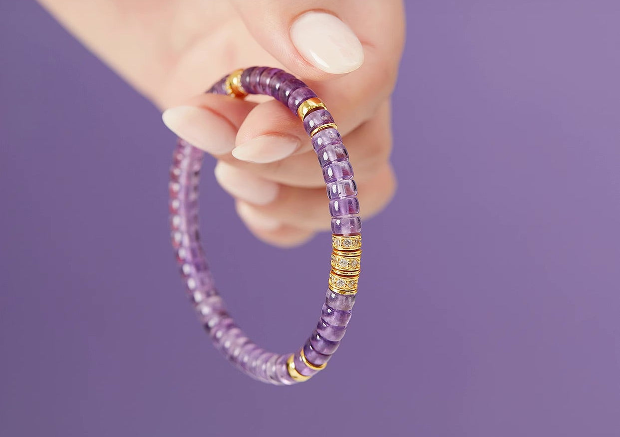 Purple crystal