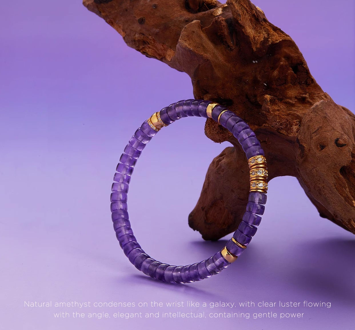 Purple crystal